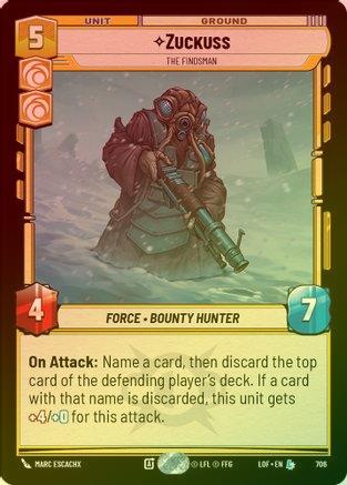 Zuckuss - The Findsman - 706 - Legendary (Foil)