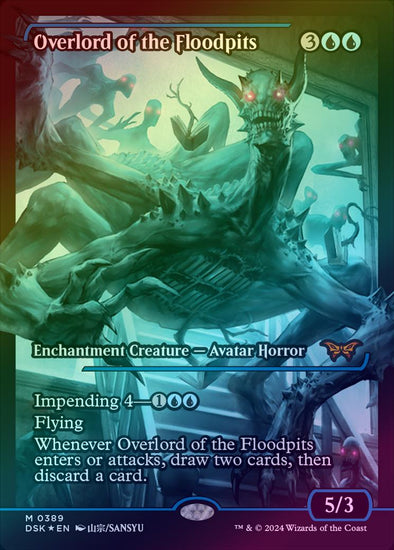 Overlord of the Floodpits - Japan Showcase - English Language (Foil) (DSK)