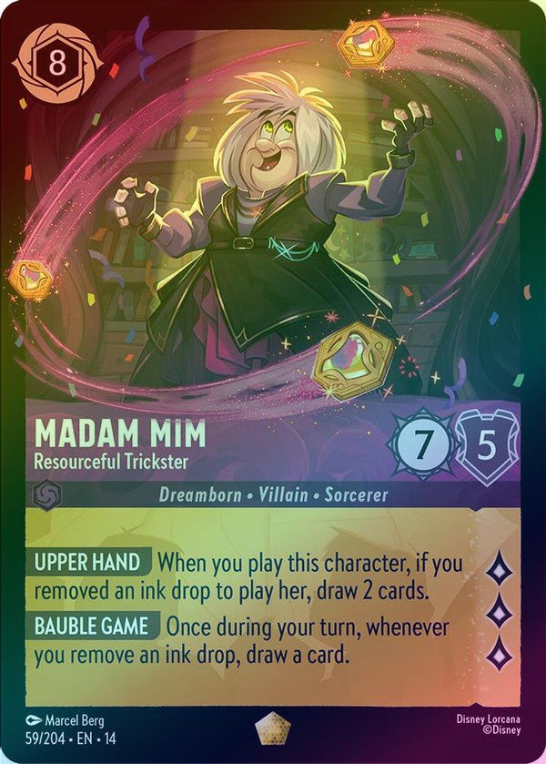 Madam Mim (Resourceful Trickster) - 59/204 - Legendary (Foil)