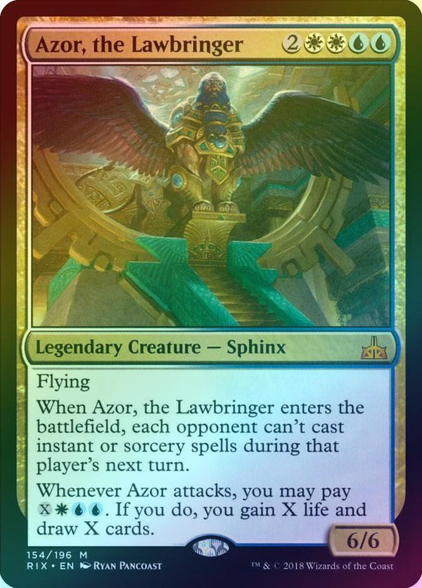 Azor, the Lawbringer (Foil) (RIX)