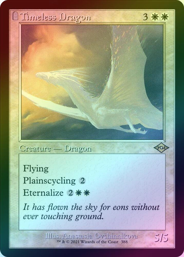 Timeless Dragon - Retro Frame (Foil) (MH2)