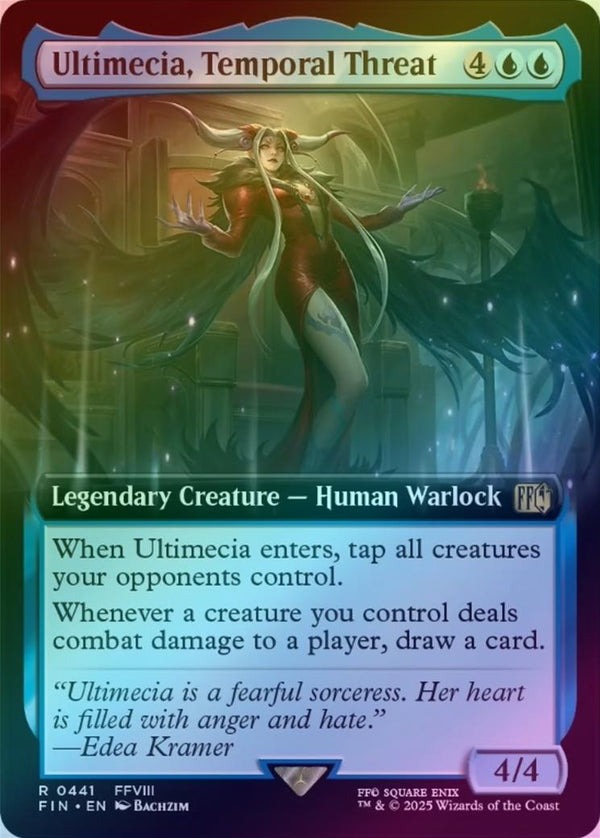 Ultimecia, Temporal Threat - Extended Art (Foil) (FIN)