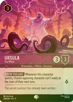 Ursula (Sea Witch) - 208/204 - Epic (Foil)