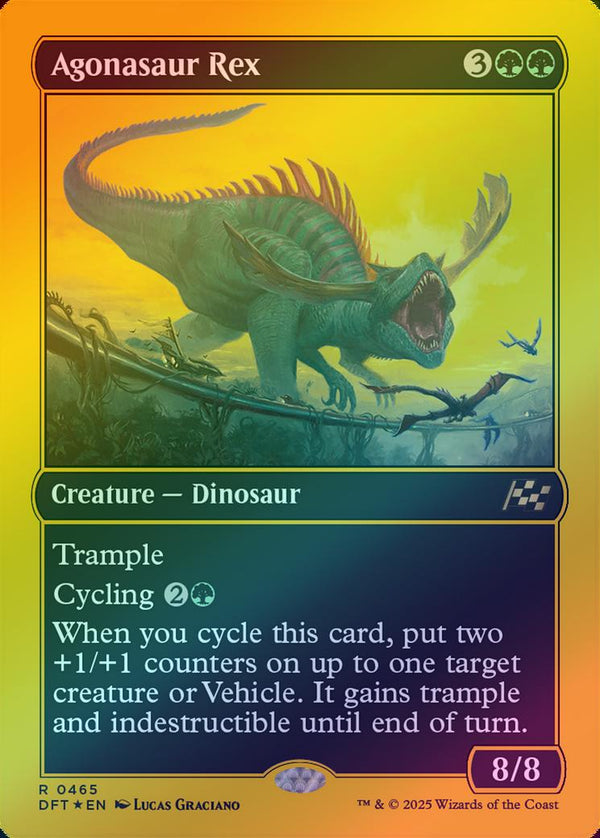 Agonasaur Rex (First-Place Foil) (DFT)