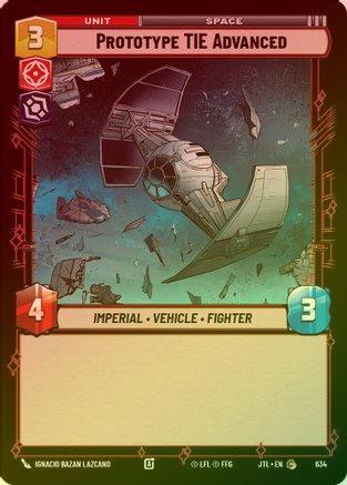 Prototype TIE Advanced - 634 - Common (Foil)