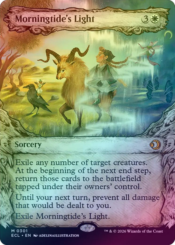 Morningtide's Light - Fable Frame Showcase (Foil) (ECL)