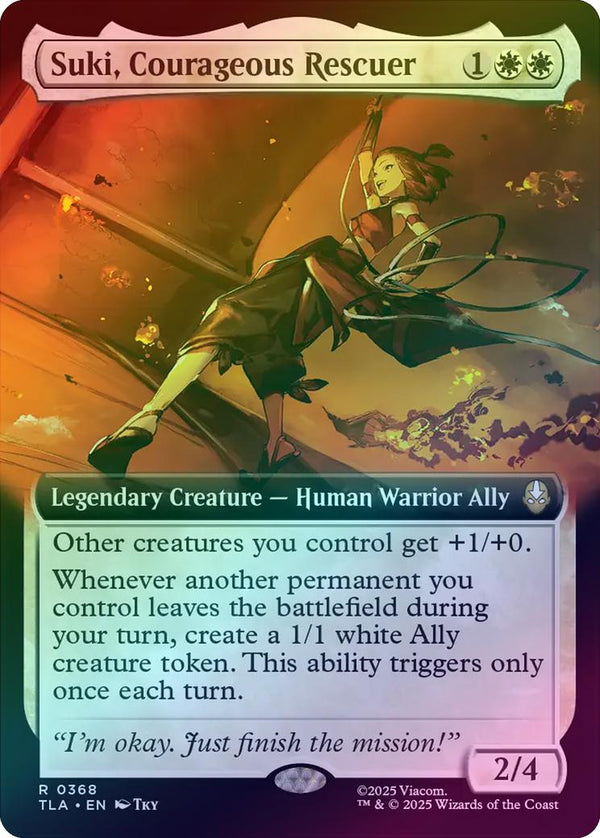 Suki, Courageous Rescuer - Extended Art (Foil) (TLA)