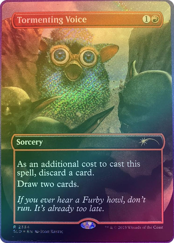 Tormenting Voice - FURBYS: THE GATHERING (Confetti Foil) (SLD)