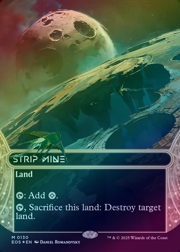 Strip Mine - Borderless (Galaxy Foil) (EOS)