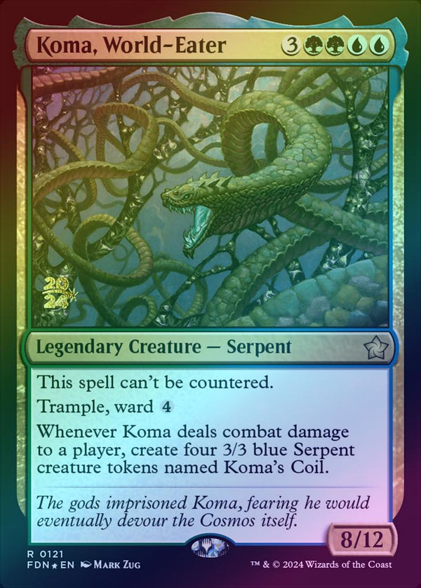 Koma, World-Eater - Prerelease Promo (Foil) (PFDN)