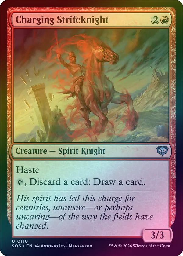 Charging Strifeknight (Foil) (SOS)