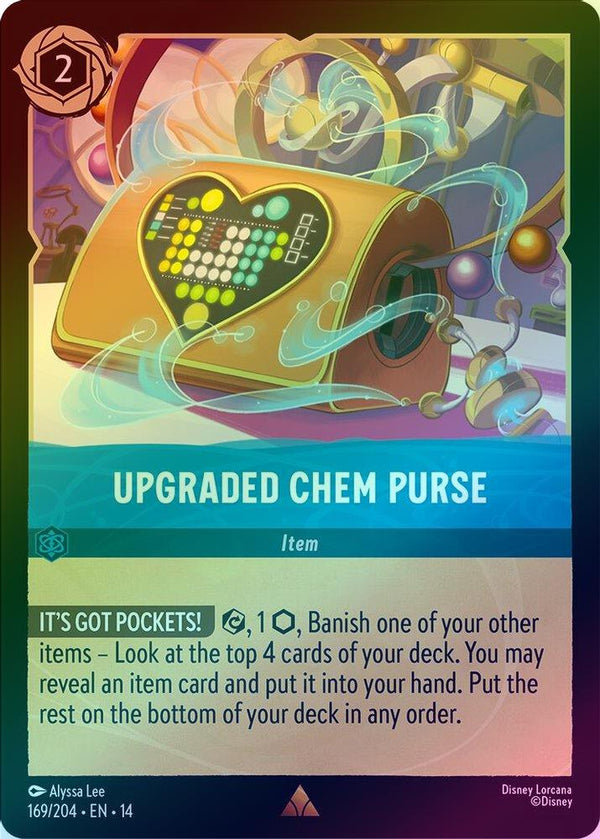 Upgraded Chem Purse - 169/204 - Rare (Foil)