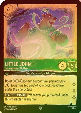 Little John (Impermanent Outlaw) - 92/204 - Super Rare (Foil)