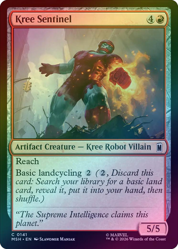 Kree Sentinel (Foil) (MSH) (Pre-Order)