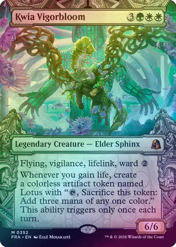 Kwia Vigorbloom - Sculptor's Stronghold Showcase (Foil) (FRA)