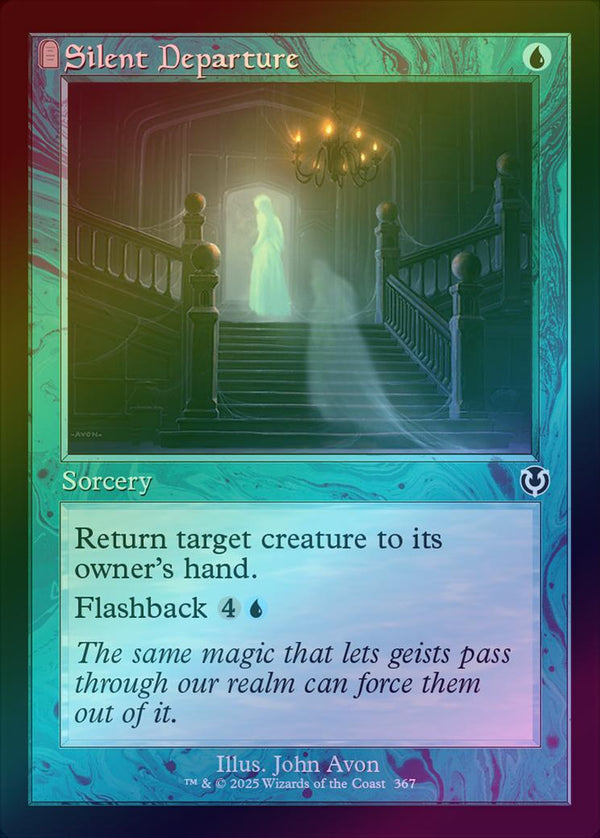 Silent Departure - Retro Frame (Foil) (INR)