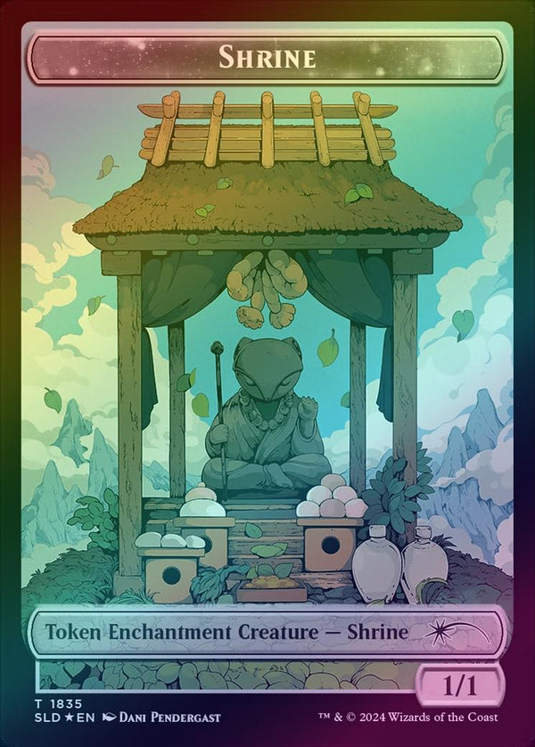 Shrine Token - 20 Ways to Win (Rainbow Foil) (SLD)