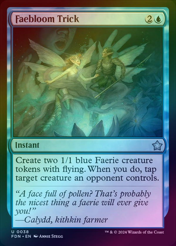 Faebloom Trick (Foil) (FDN)