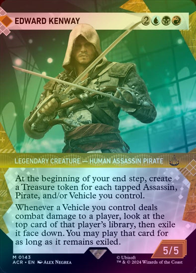 Edward Kenway - Showcase (Foil) (ACR)