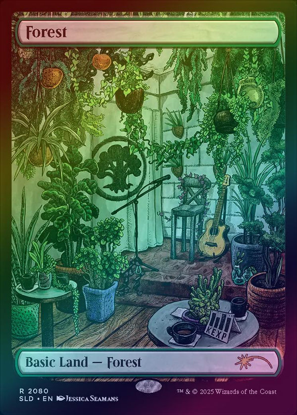 Forest (2080) - Secret Lair x KEXP: Where the Music Matters (Rainbow Foil) (SLD)