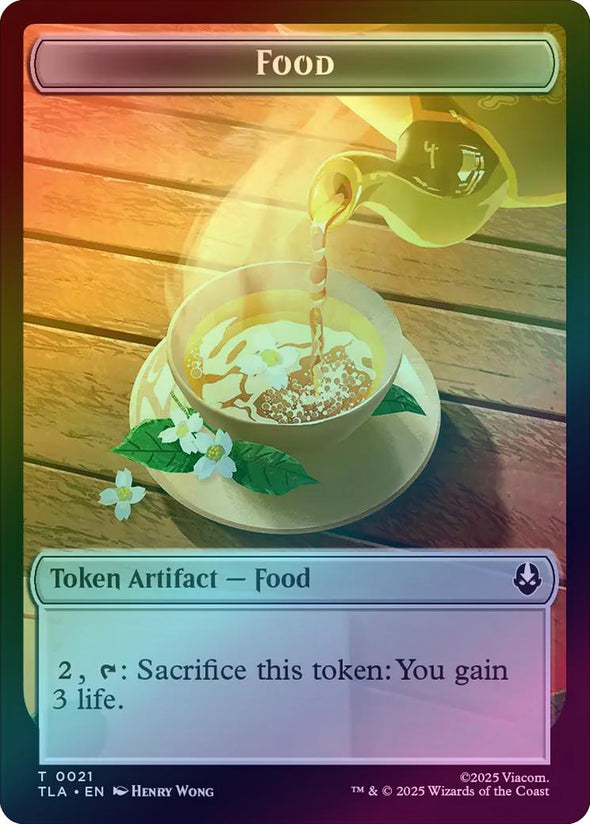 Food (021) // Monk Token (Foil) (TTLA)
