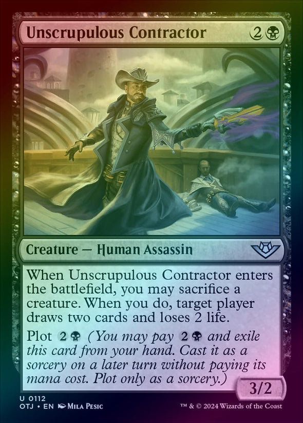 Unscrupulous Contractor (Foil) (OTJ)