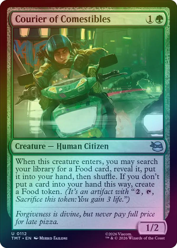 Courier of Comestibles (Foil) (TMT)