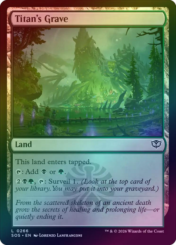 Titan's Grave (Foil) (SOS)