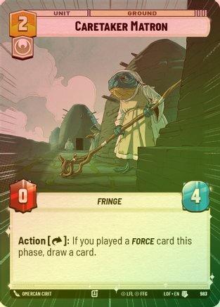 Caretaker Matron (Hyperspace) - 983 - Uncommon (Foil)