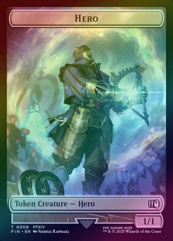 Hero (008) // Bird Token (Foil) (TFIN)