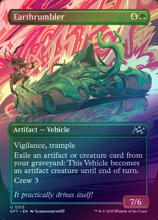 Earthrumbler - Borderless Revved Up (Foil) (DFT)