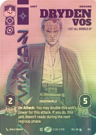 Dryden Vos - I Get All Worked Up (Prestige Foil) - 1115 - Legendary (Foil)