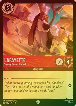 Lafayette (Sleepy Basset Hound) - 132/204 - Common (Foil)