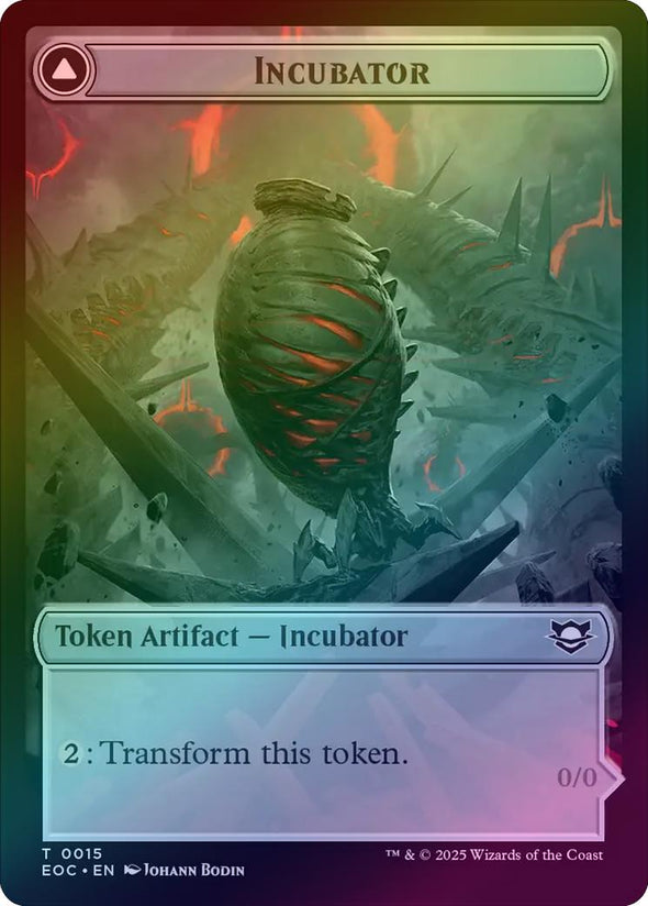 Incubator // Phyrexian (Foil) (TEOC)