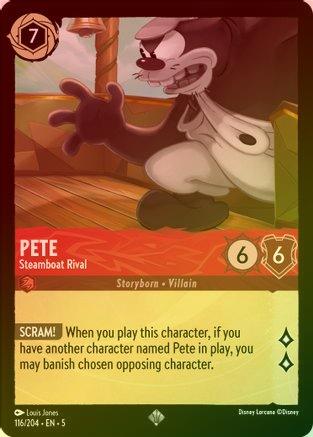 Pete (Steamboat Rival) - 116/204 - Super Rare (Foil)