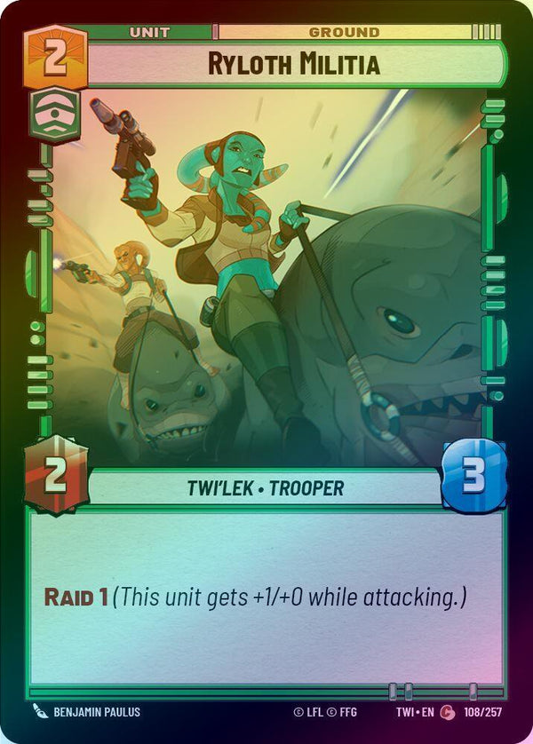 Ryloth Militia - 108/257 - Common (Foil)