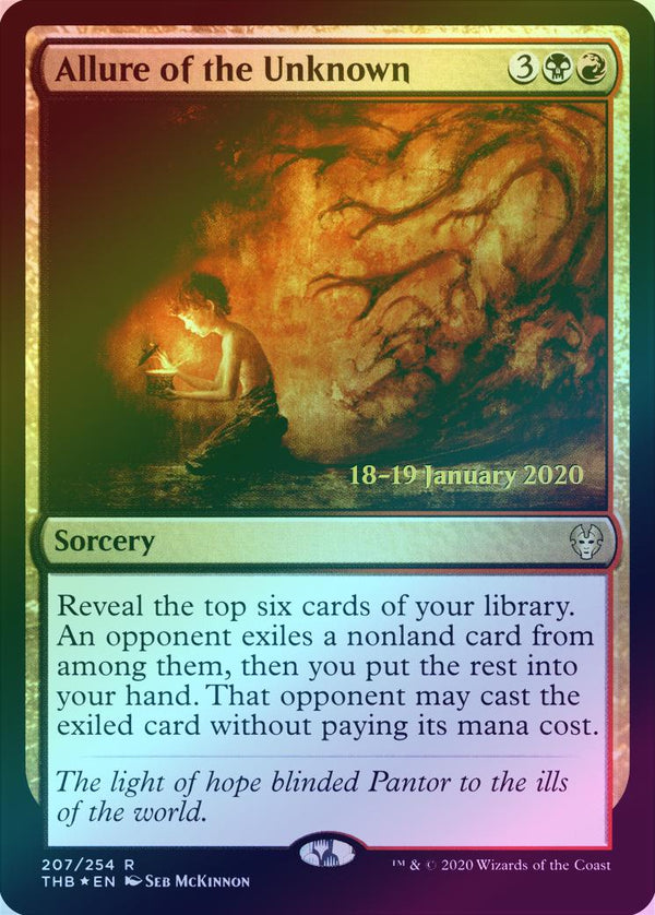 Allure of the Unknown - Prerelease Promo (PTHB) (Foil)