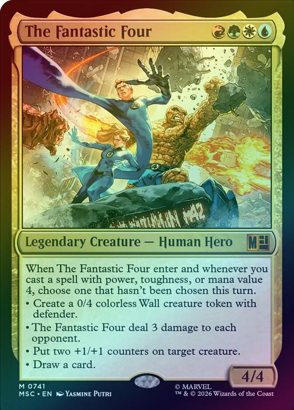 The Fantastic Four (Foil) (MSC)
