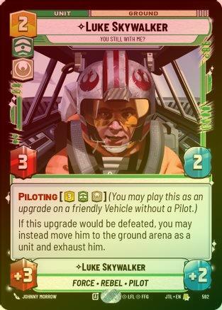 Luke Skywalker - You Still With Me? - 592 - Rare (Foil)