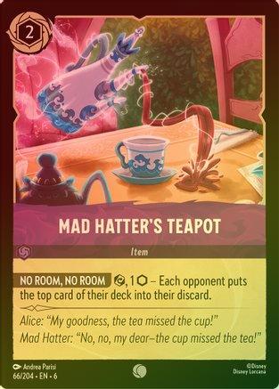 Mad Hatter's Teapot - 66/204 - Common (Foil)