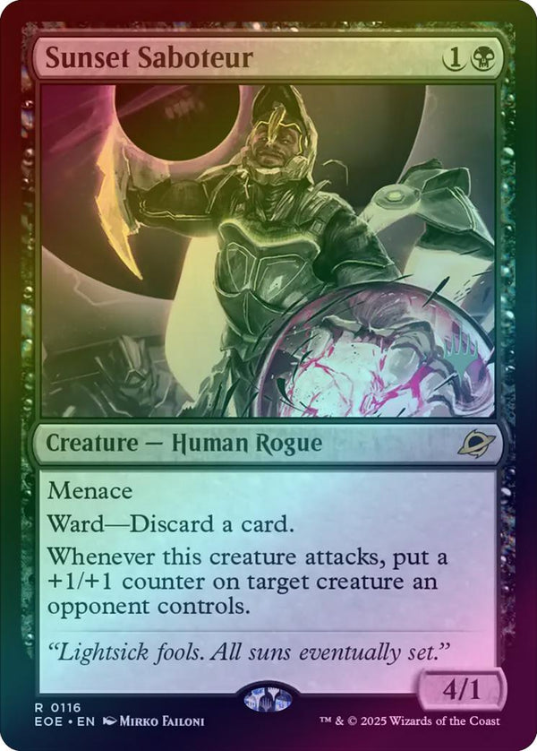 Sunset Saboteur - Promo Pack (Foil) (PEOE)