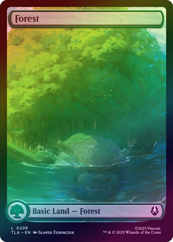 Forest - Avatar's Journey Full Art (296) (Foil) (TLA)
