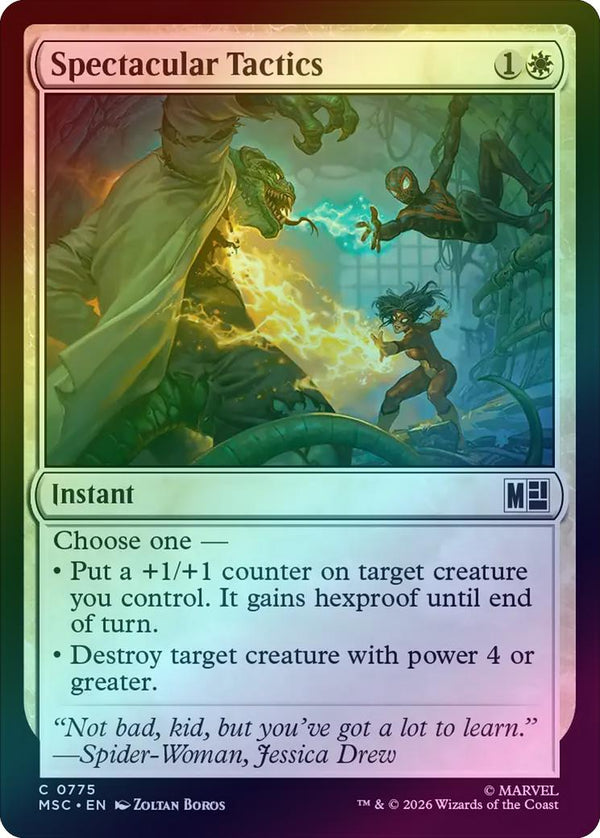 Spectacular Tactics (Foil) (MSC)