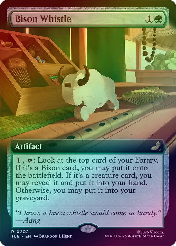 Bison Whistle - Extended Art (Foil) (TLE)