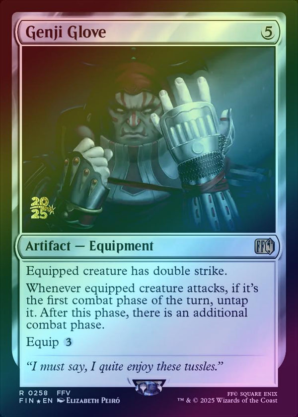 Genji Glove - Prerelease Promo (Foil) (PFIN)