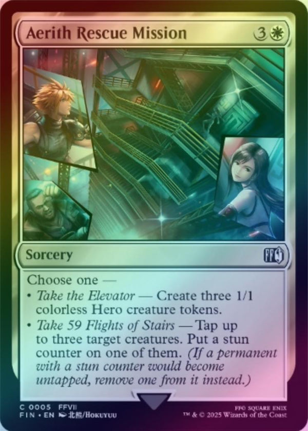 Aerith Rescue Mission (Foil) (FIN)