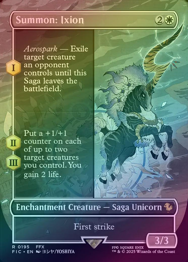 Summon: Ixion - Borderless (Foil) (FIC)
