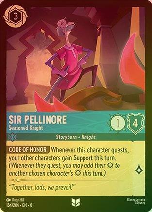 Sir Pellinore (Seasoned Knight) - 154/204 - Uncommon (Foil)