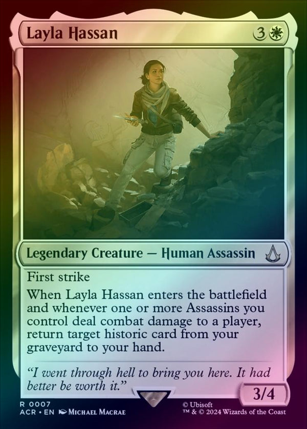 Layla Hassan (Foil) (ACR)