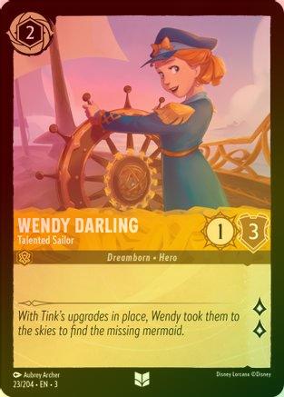 Wendy Darling (Talented Sailor) - 23/204 - Uncommon (Foil)